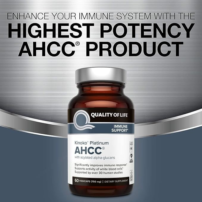 AHCC® Platinum - Kinoko® Platinum QUALITY OF LIFE