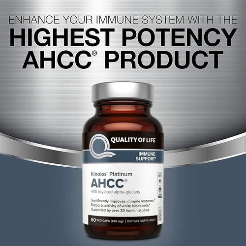 AHCC® Platinum - Kinoko® Platinum QUALITY OF LIFE