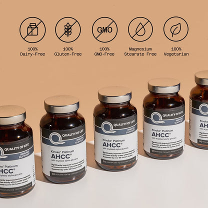 AHCC® Platinum - Kinoko® Platinum QUALITY OF LIFE