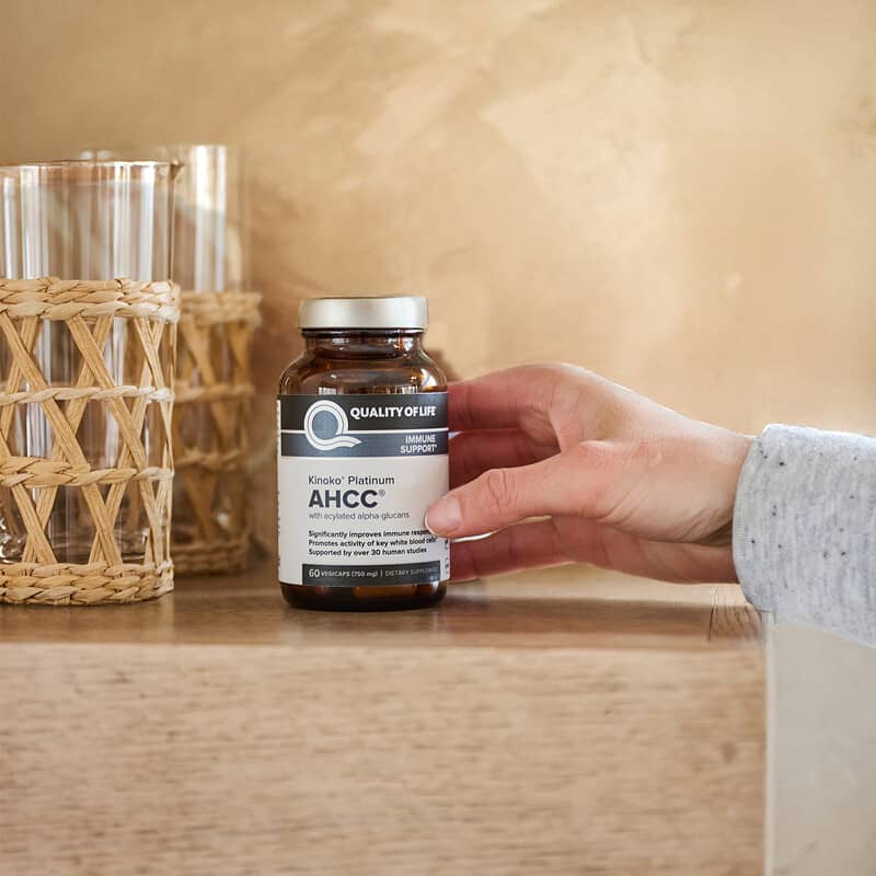 AHCC® Platinum - Kinoko® Platinum QUALITY OF LIFE
